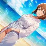 プライベートビーチ 萩○雪歩(偶像館) [d_788280]