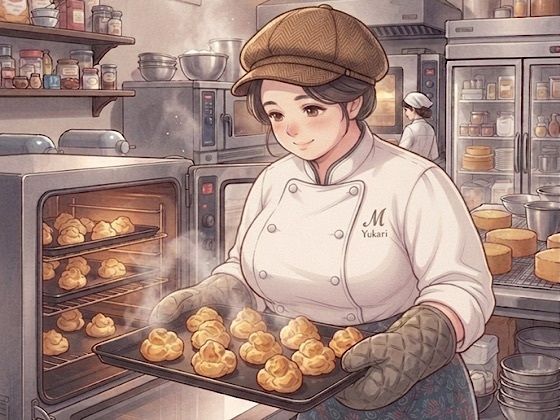 【官能小説】小さなケーキ屋さんの優しい奥さん  第四話  ステンレスの冷たさと、濃厚な熱いエキス(青いらいおん) [d_789354]