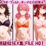 主観疑似SEX集 FILE_H01-03 スメラギ・フェルト・ネーナとの日常えっち(美乳淫) [d_789449]