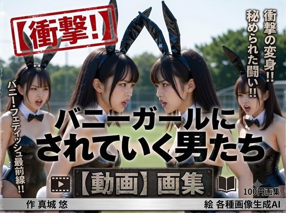 【衝撃！】バニーガールにされていく男たち  画集(真城の秘宝館) [d_789740]