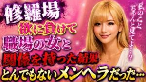 【修羅場】欲に負けて職場の女と関係を持った結果、とんでもないメンヘラだった…(桃色エピソード) [d_789789]