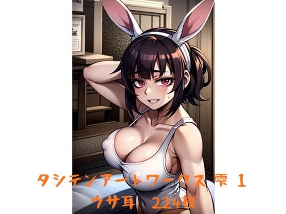 タシテンアートワークス  雫  1  ウサ耳  224枚(タシテンアートワークス  雫) [d_789848]