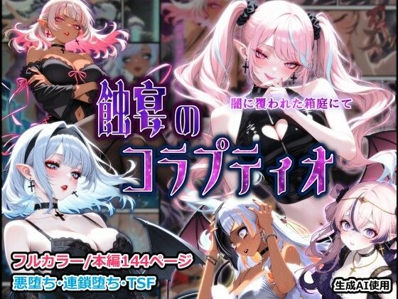 蝕宴のコラプティオ 闇に覆われた箱庭にて(しにもの) [d_790317]