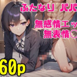 ふたなりJKがパパ活でおじと無表情エッチ(uchita) [d_791176]