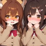 【AI・100枚】獣ヶ盛女学院の生徒たち1，2，3【計100枚】【ケモノ獣耳女学院ぱんつ】(ケモV狐桜ハヤテのカクレガ) [d_791390]