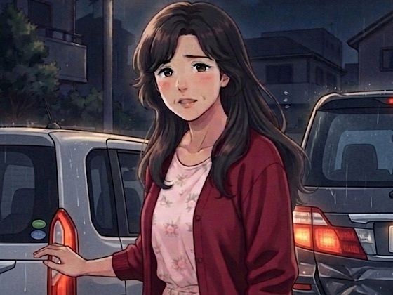【官能小説】ポチャかわ奥さんにオカマほられた話  第一話  深夜の事故と人妻の秘密(青いらいおん) [d_791574]