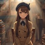 【AIイラスト集】NOSTALGIA II – 硝子越しのソワレと密やかな書架 -(P＆K70プランニング) [d_792416]