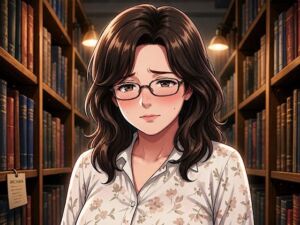 【官能小説】図書館のぽっちゃり司書さん  第一話  閉架書庫の密室で、生真面目な司書が…(青いらいおん) [d_793022]