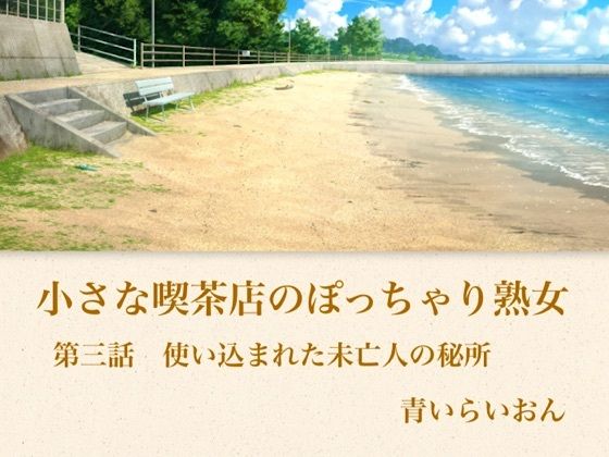 【官能小説】小さな喫茶店のぽっちゃり熟女  第三話  使い込まれた未亡人の秘所(青いらいおん) [d_794174]