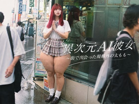 異次元AI彼女 〜街で出会った規格外の太もも〜(miyochinAI) [d_794233]