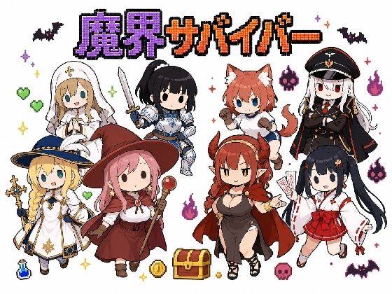 魔界サバイバー  〜魔王が死んだ乱世で、俺が美女を引き連れ天下を取ることにした〜(まこなつそふと) [d_795035]