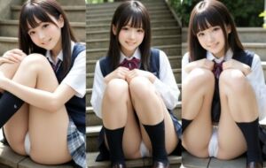 制服パンチラ part-2(hiro-pin) [d_795224]