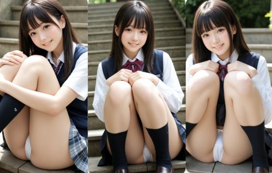 制服パンチラ part-2(hiro-pin) [d_795224]