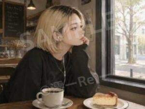 カフェの女性たち(澪ーReiー) [d_795270]