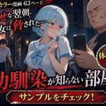 透明感のあるセーラー服の幼馴染が中年男に路上で口内射精されてアパートに連れ込まれる話(AIザッハトルテ) [d_795404]