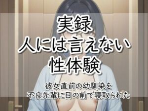 実録！人には言えない性体験  彼女直前の幼馴染を不良先輩に目の前で寝取られた(【実録！】人には言えない性体験) [d_795750]