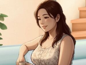 【官能小説】無防備な隣のぽっちゃり奥さん  第二話  お風呂が沸きました  恥じらう真理さんと湯船の密着(青いらいおん) [d_797060]