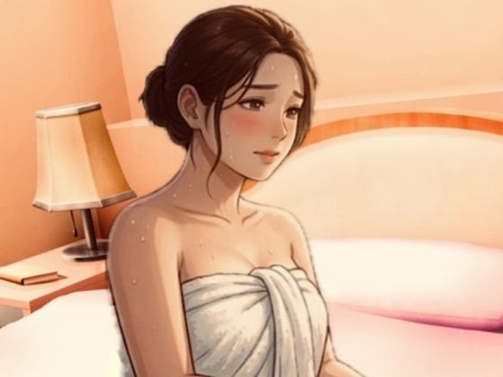 【官能小説】無防備な隣のぽっちゃり奥さん  第三話  「お豆はダメぇ……っ」恥じらう奥さんにダイチュキホールド中出し(青いらいおん) [d_797211]