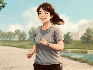 【官能小説】ダイエットに励む、ご近所のぽっちゃり奥さん  第一話  おっとり人妻の柔らかい素肌、雨宿りの密室で奪われて(青いらいおん) [d_797795]