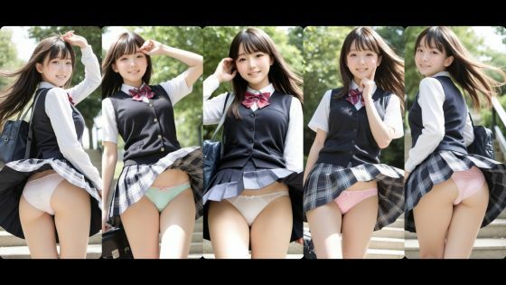 制服パンチラ part-3【風】(hiro-pin) [d_797813]
