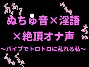 ぬちゅ音×淫語×絶頂オナ声〜バイブでトロトロに乱れる私〜(絶頂ひとりオナ子) [d_798720]