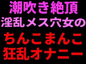潮吹き絶頂 淫乱メス穴女のちんこまんこ狂乱オナニー(絶頂ひとりオナ子) [d_799660]