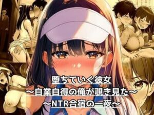 【完全版】堕ちていく彼女〜自業自得の俺が覗き見た、NTR合宿の一夜〜(うさばった) [d_788919]