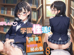 学園性活！図書委員と官能的な秘め事8【メガネ美少女の厳選CG280枚収録】スマホ向け(アオとハル) [d_790483]