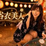 【実写系AI写真集】黒髪美女達といくそれぞれの温泉夏祭り浴衣デート(mai_gcupri) [d_791268]