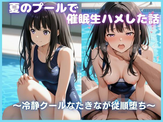 夏のプールで催●生ハメした話 〜冷静クールなたきなが従順堕ち〜 リコリス・リ〇イル(カスタード先生) [d_795038]