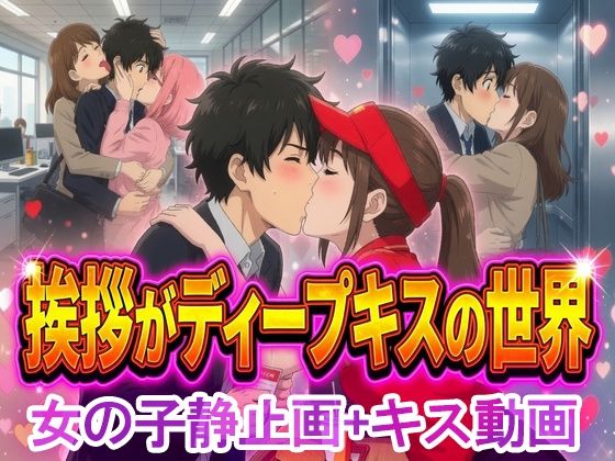 挨拶がディープキスの世界【女の子静止画＋キス動画】(LunaStudio) [d_796759]
