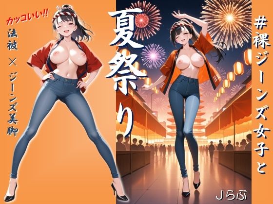 ★SEX有★【裸ジーンズ女子14】裸ジーンズ女子と夏祭り(Jらぶ) [d_796887]