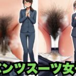 パンツスーツ女子の汗臭い恥ずかしいクロッチ（500枚分）(はなはな出版) [d_799171]