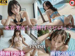 水着美女との種付けビジョン【AI高画質動画】期間限定価格！！(竹下本舗theREAL) [d_799409]
