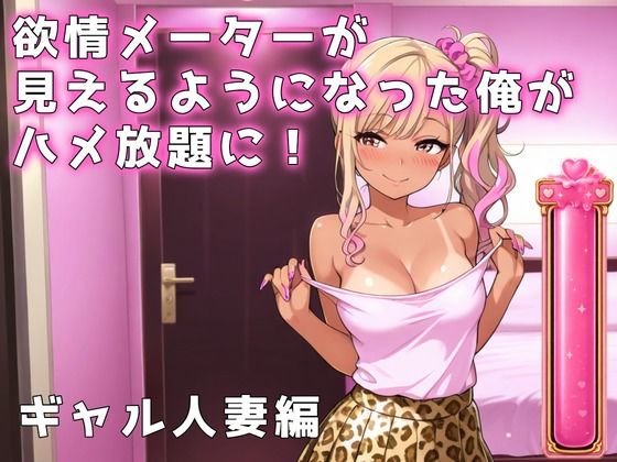 欲情メーターが見えるようになった俺がハメ放題に！ギャル人妻編(アイラボ) [d_799497]