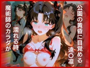 魔術師のカラダが濡れる時:公園の黄昏に目覚める遠〇凛(黒いいりごま) [d_799652]