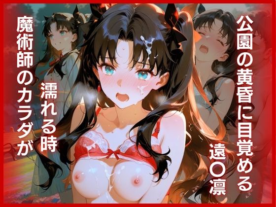 魔術師のカラダが濡れる時:公園の黄昏に目覚める遠〇凛(黒いいりごま) [d_799652]