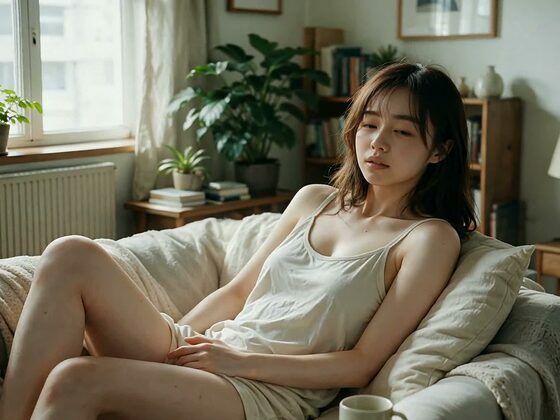 《俺の彼女》同棲2年目のみお（23） 気を許した部屋着の全部｜彼氏撮影36本(ジラシックパーク) [d_799903]
