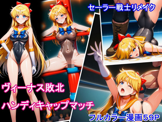 セーラー戦士リメイク  ヴィーナス敗北  ハンディキャップマッチ(堕ちモノ缶詰) [d_799984]