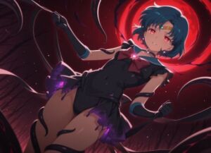 セラムン_亜美ちゃんが触手妖魔に捕まって色々されて悪堕ちハッピー(ネコの味噌汁) [d_800588]