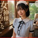 【AI生成】IMAGE VIDEO ＆ AI写真集 Vol.5 小野結愛 コスプレ喫茶Ohanaアルバイト/大学生（20） 「古びた喫茶店の、女神がおもてなし」(Lumina-Reijin) [d_800766]