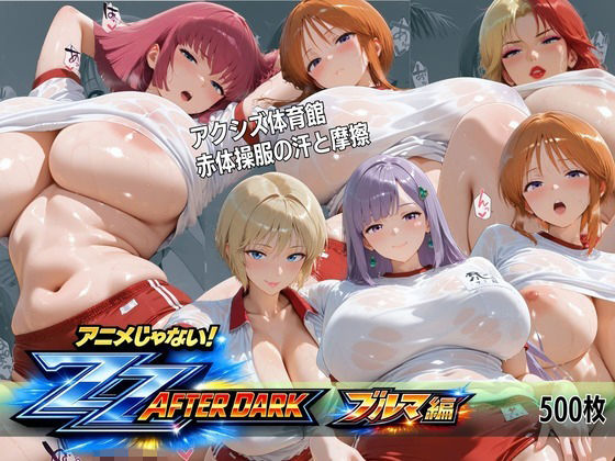 アクシズ体育館 赤体操服の汗と摩擦 ZZアフターダーク 密着五感CG集(オカモトファクトリー) [d_801014]