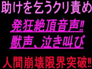 助けを乞うクリ責め発狂絶頂音声！！獣声、泣き叫び、人間崩壊限界突破！！(絶頂ひとりオナ子) [d_801081]