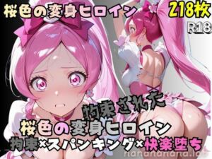 拘束された桜色の変身ヒロイン(nanananana.lab) [d_801152]