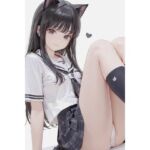 猫耳JKと水遊び(Day Dream) [d_801906]