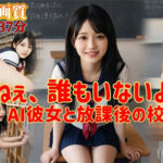 「ねぇ、誰もいないよ」AI彼女と放課後の校舎で(AIT) [d_802251]