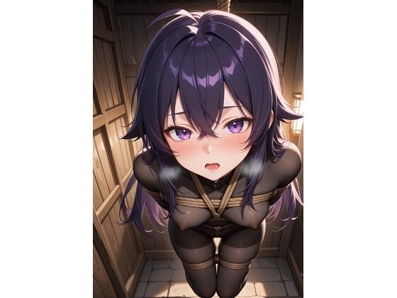 緊縛されてる女の子が身動きできずに吊るされてるやつ 1(ゑんじに屋) [d_802508]