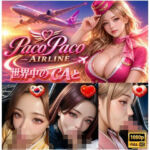 世界中のCAと空でプレイ〜 フルボイス28分動画 Paco Paco Airline 日本・韓国・中国 路線〜(A.I.Silicon) [d_803059]