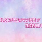 ナンパした女子大生のマンコを使って性欲処理してみた(美少女パラダイス) [d_804005]