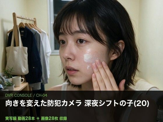 〔実写級〕深夜コンビニの防犯カメラを向けた先 バイトの子（20）/記録28本(あまあま淫楽郷) [d_804300]